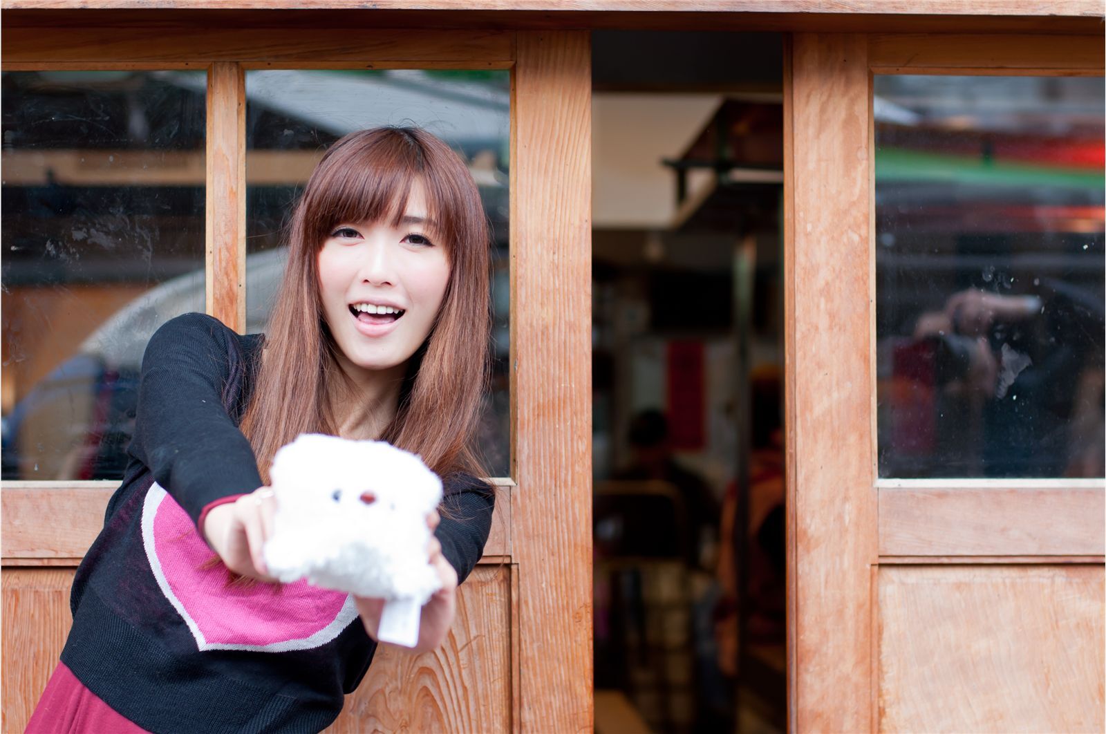 台湾清纯美女 Kila晶晶 高清街拍写真